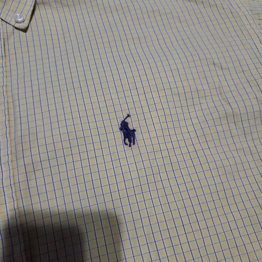 Polo Ralph Lauren Blake Short Sleeve Shirt Plaid Button Down Men’s Size Large - Picture 2 of 7